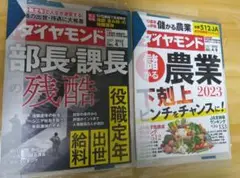 週刊ダイヤモンド 2023年4月号 2冊セット