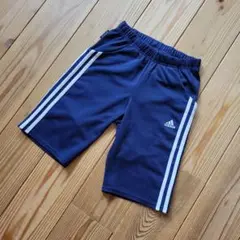 adidas ネイビー ハーフパンツ ズボン 150 アディダス