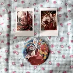 だるまいずごっど 誕生日 缶バッジ チェキ cr