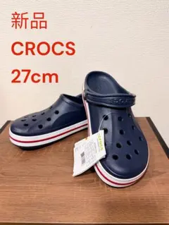 【新品、タグ付き】CROCS クロックス サンダル 27cm M9 ネイビーのサムネイル