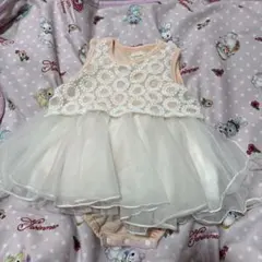 kid's zoo フリル ロンパース ワンピース 女の子