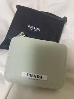 PRADA BEAUTY ポーチ ミントグリーン