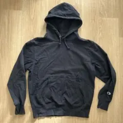 Champion ネイビー プルオーバーパーカー M