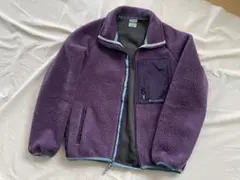 Columbia レトロ フリースジャケット 紫色