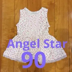 Angel Star 花柄 ノースリーブ チュニックワンピース90のサムネイル