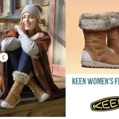 KEEN Fremont Zip WP レデース レザー　ブーツ 23.5cmのサムネイル