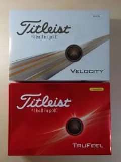Titleist Velocity & TruFeel ゴルフボールセット