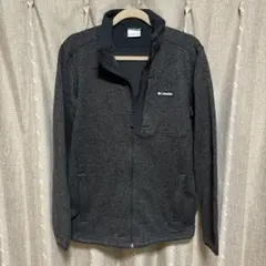 y111104 Columbia フリース　アウター　ロゴ　無地　L