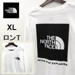 USA限定★ノースフェイス BOX NSE 長袖 ロンTシャツ/ot3160XL