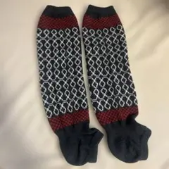 ハク ニット レッグウォーマー