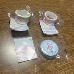 M*o様 エスターバニー×くら寿司 缶バッジ マスキングテープセット