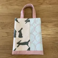 sale!ミナペルホネンの生地で作ったミニトートバッグ