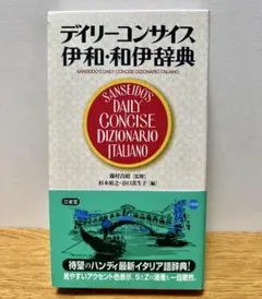 【即日発送】デイリーコンサイス 伊和・和伊辞典【書込み無し】