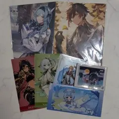 原神 一番くじ イラストボード チケットファイル ジグソーパズル