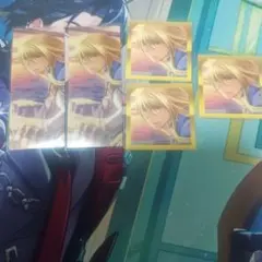 FGO 最終再臨展 編成画面風カード 入場特典ステッカー フィン・マックール