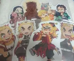 鬼滅の刃 煉獄杏寿郎 みにきゃら5周年記念 大集合くじ ポップスタンド5点セット