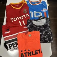 今だけ‼️サッカーユニフォーム5枚セット売り