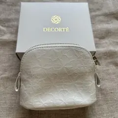 コスメデコルテ ポーチ ホワイト 新品未使用