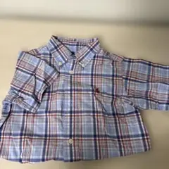 Ralph Lauren 半袖シャツ 2/2T チェック柄