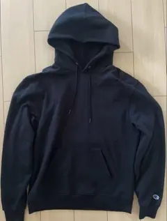 Mサイズ Champion プルオーバーパーカー ブラック
