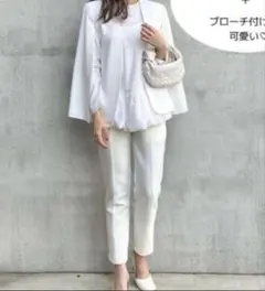 ザラ　ノーカラーケープジャケット