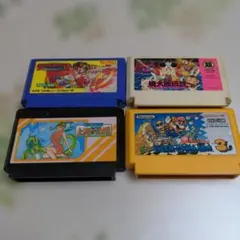 スーパーマリオブラザーズ3等 ファミコン 4本セット