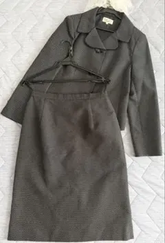 レディーススーツ 上下 スカート 11号