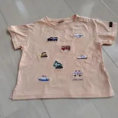 petit main 乗り物刺繍 Tシャツ 90cmのサムネイル