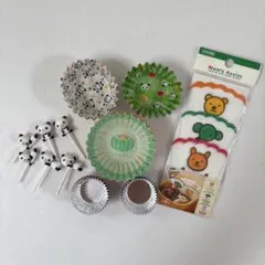 お弁当グッズ各種　パンダのピック&おかずカップ　おかずカップ小　プチバランのサムネイル