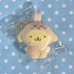 【ポムポムプリン/うさぎ】サンリオ ちいかわ フロッキーマスコットチャーム