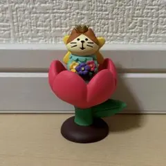 デコレ コンコンブル 親指姫猫 チューリップ付き