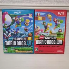 New Super Mario Bros. U & Wii 2本セット