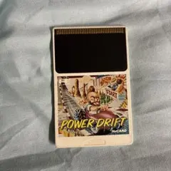 パワードリフト　PCエンジン　HuCARDのみ　新品スリーブ付き