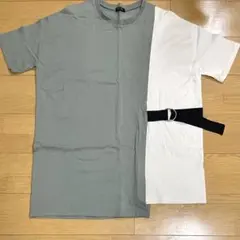 レディース オーバーサイズ Tシャツ ベルト付きのサムネイル