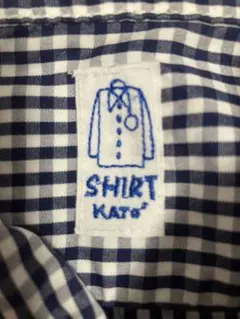 SHIRT KATO チェック柄 長袖シャツ M