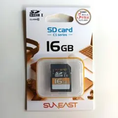 SUNEAST SDカード 16GB SE-SD-016GC1 メモリーカード