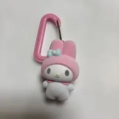 マイメロディ カラビナ付き　カプセルトイ