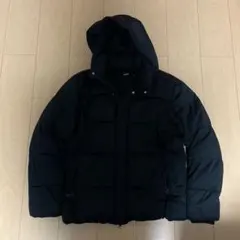 ブラック ダウンジャケット