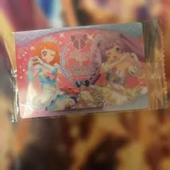 アイカツ プリパラ ウエハース カード 真中らぁら 大空あかり V ビジュアル