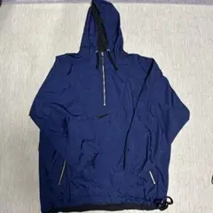 00sNike ネイビー フード付きナイロンジャケット