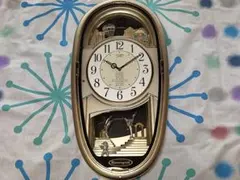 シチズン ハミングロードショー からくり時計 メロディ 振り子時計 動作確認済み