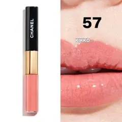 シャネル ル ルージュ デュオ ウルトラ トゥニュ 57 ダーリンピンク