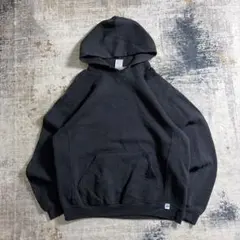 GOODフェード神サイズ90s00sラッセル無地パーカー黒ブラックXL GOODフェード神サイズ90s00sラッセル無地パーカー黒ブラックXL - メルカリ