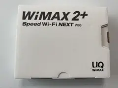 UQ WiMAX Speed Wi-Fi NEXT W06