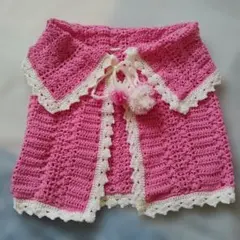 ハンドメイドベビーケープ