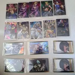 ジョジョ　ウェハース　カード　16枚セット　ジョジョの奇妙な冒険　ジョルノ　仗助