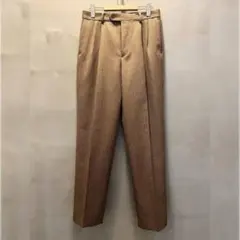 AURALEE BLUEFACED WOOL DOBBY SLACKS