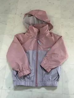 BREEZE フード付きジャケット サイズ110 ピンク・グレー