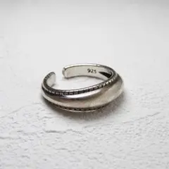 【シルバー925】ヴィンテージ リング フリーサイズ レディース シンプル