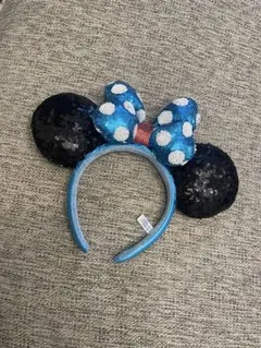 ミニーマウス　スパンコールカチューシャ